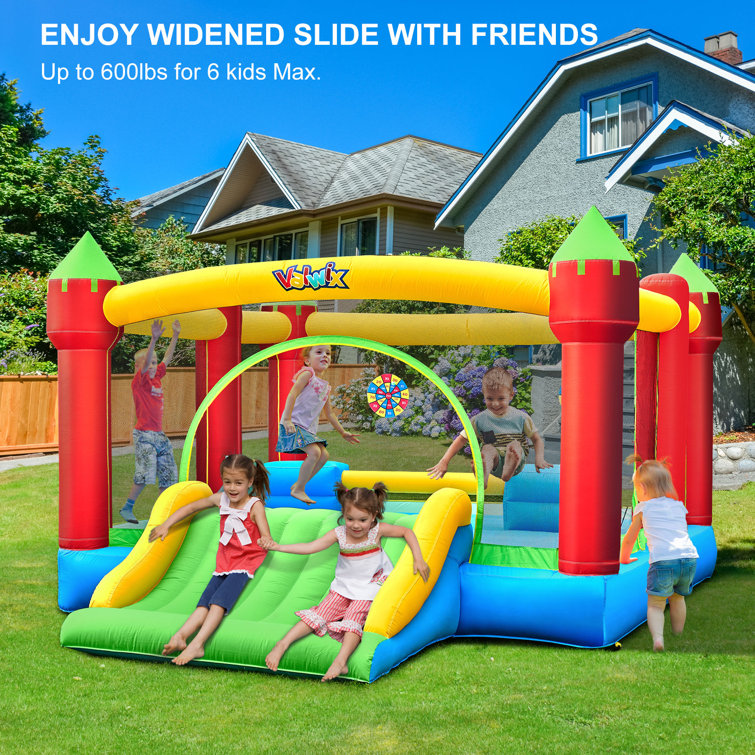 Fisher price bouncetacular hot sale inflatable bounce house